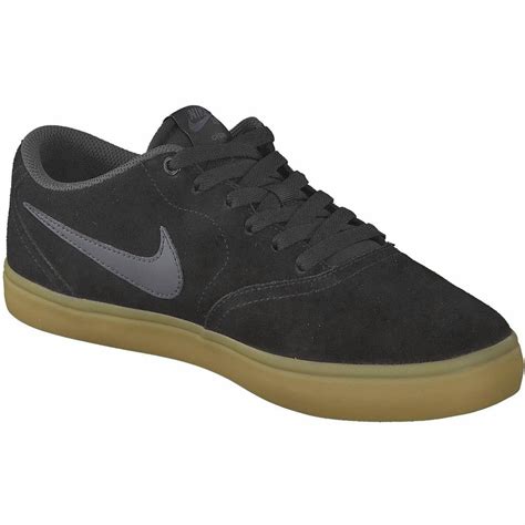 nike sbcheck solar sneaker für herren schwarz